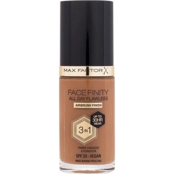 Max Factor Facefinity All Day Flawless SPF20 tekutý make-up s uv ochranou W89 Warm Praline 30 ml