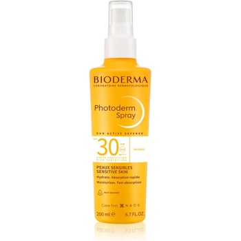 Image 1 of BIODERMA Photoderm Spray SPF 30 слънцезащитен спрей SPF 30 200ml