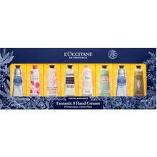 L'Occitane Fantastic 8 Hand Creams krém na ruky Shea Dry Skin 2 x 30 ml + krém na ruky Rose 30 ml + krém na ruky Cherry Blossom 30 ml + krém na ruky Lavender 30 ml + krém na ruky Néroli & Orchid 30 ml