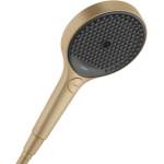 Hansgrohe Rainfinity - Ръчен душ 130, 3 струи, четкан бронз 26864140 (26864140)