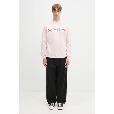 No Problemo Памучна блуза с дълги ръкави No Problemo No Problemo LS Tee (NP6002203)