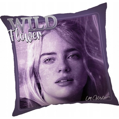 Jerry Fabrics Vankúš Billie Eilish 40x40