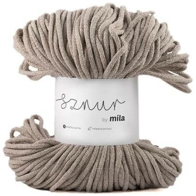 Bavlněná šňůra MILA 5mm - Lněná/P10 – Sleviste.cz