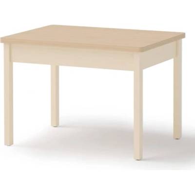 Sconto Stôl STORY pieskovo béžová/dub vincenza, širka 80 cm