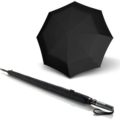 Knirps T.900 Extra Long automatic Black pánsky čierny palicový dáždnik