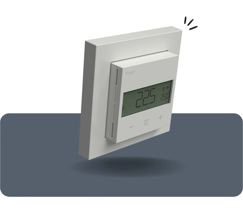 Heatit Z-Temp3 Biely
