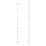 Mexen Pluton 1450x500 mm 721W white (W106-1450-500-00-20)
