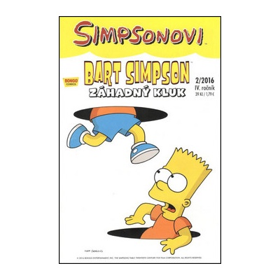 Groening Matt - Bart Simpson 2/2016: Záhadný kluk