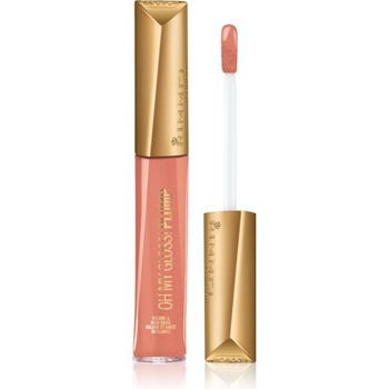 Rimmel Oh My Gloss! Plump блясък за устни цвят Peach Pie 6.5ml