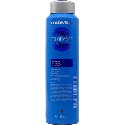 Goldwell Colorance Demi Permanent Hair Color 6SB stříbrná hnědá 120 ml