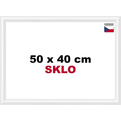 BFHM Plastový rám 50x40 cm bílý 4393