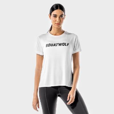 SQUATWOLF Дамска тениска Iconic T-Shirt White L