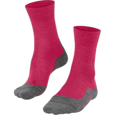 Falke Дамски туристически чорапи Falke Women's TK5 Ultra Light Walking socks - Rose / Grey - размер 39-40 (EU) (201-0459-1311)