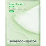 Sungboon Editor Green Tomato NMN Pore Lifting Ampoule Mask - Текстилна Маска за Стягане на Порите 1бр. /23g