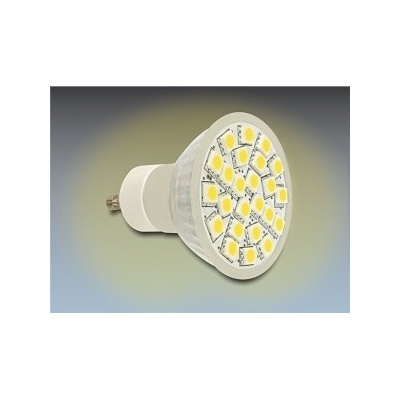 DeLock LED GU10 24x SMD teplá biela 3,5W 330 lumen