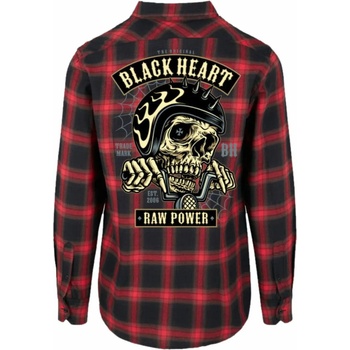 Image 1 of Black heart мъжка риза black heart - raw power - ЧЕРВЕН - 9937