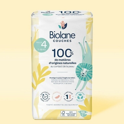Biolane Ekologické 4 7-18 kg 44ks