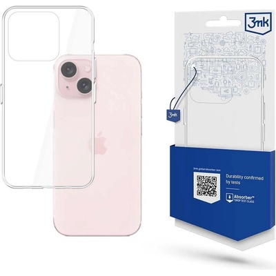 3mk Protection Кейс 3mk Armor Case за Apple iPhone 15 Plus, прозрачен (5903108527484)