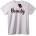 NOONEBRAND Тениска Красиви сърца - 2XL, Black