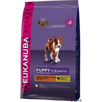 Eukanuba Puppy & Junior Medium Breed 15 kg