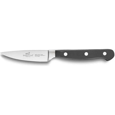 Lion Sabatier Ořezávací nůž PLUTON 10 cm, nerezové nýty, černá