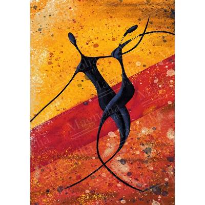 Magnolia - Puzzle African Couple - 1 000 piese