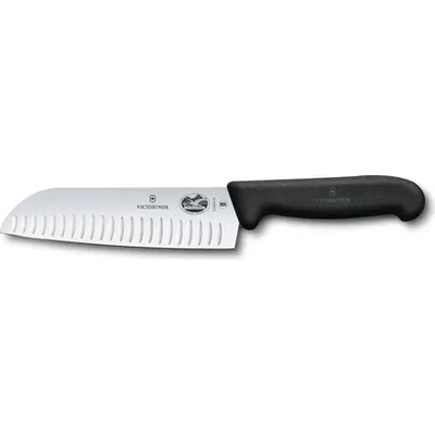 Victorinox Кухненски нож Victorinox Fibrox Santoku Knife, 170 мм, черен (5.2523.17)