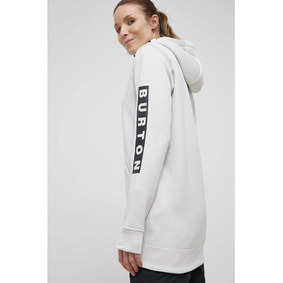 Burton Oak Long Pullover Stout White Heather