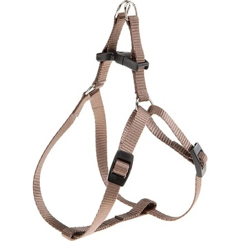 Ferplast Easy P - Регулируем удобен нагръдник за кучета с обиколка от 45 до 63 см. - кафяв