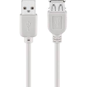 Goobay 68624 Удължителен кабел USB 2.0 с дължина 0, 6 м (68624) (68624)