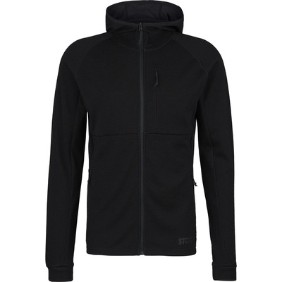 Stoic Мъжко вълнено яке Stoic Merino260 StadjanSt. Hoody Merino hoodie - Black - размер XL (005-3489-0114)