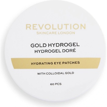 Revolution Skin REVOLUTION Skincare Gold Eye Hydrogel Hydrating Eye Patches with Colloidal Gold Маска за очи дамски