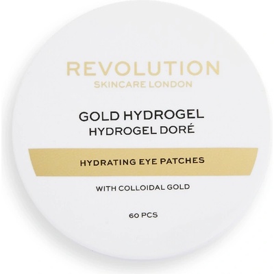Revolution Skin REVOLUTION Skincare Gold Eye Hydrogel Hydrating Eye Patches with Colloidal Gold Маска за очи дамски
