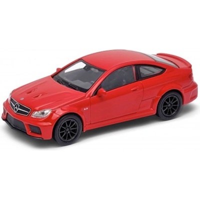 Welly Mercedes Benz C63 AMG Coupe černá Edition Čierná 1:34