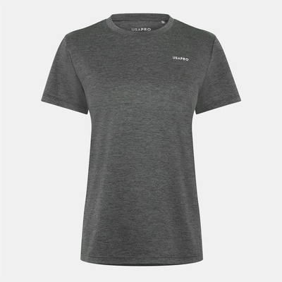 USA Pro Дамска тениска USA Pro Tech C Tee Womens - Khaki