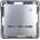 OSPEL SA Impresja button /bell/ with illumination silver lp-6ys/m/18