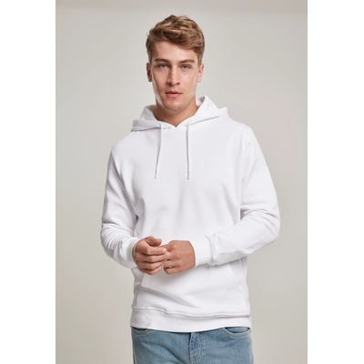 Urban Classics Мъжки суичър в бяло Urban Classics Organic Basic HoodyUB-TB3086-00220 - Бял, размер 5XL