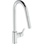 Vidima Стоящ смесител за кухня Vidima, BD416AA, с изтеглящ се чучур (BD416AA)