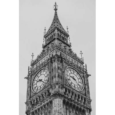 Plagát, Obraz - Big Ben, Haykal, 26.7 × 40 cm