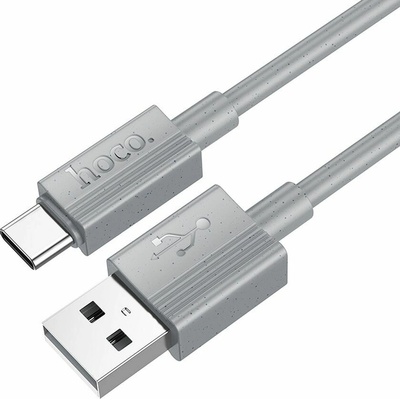 Hoco X107 USB A na USB C 3A 1m sivý