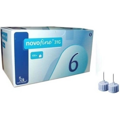 NOVO NORDISK NovoFine Стерилни игли за инсулинова писалка 31G x 6mm 100бр