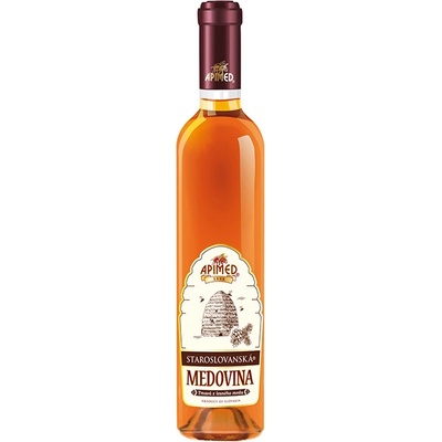 Apimed Staroslovanská medovina tmavá 0,5 l