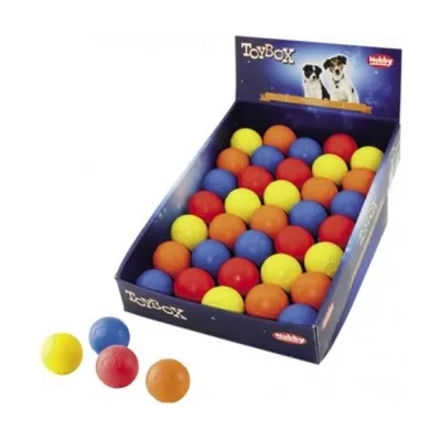 NOBBY Играчка Гумена топка - лапички със звук 5 см nobby Германия 67023