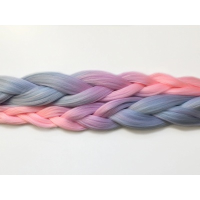 Kanekalon Easy Braid a Miss Rola Barva: L-MINT/LAVENDER/L-PINK (unicorn), Značka: Miss Rola – Zboží Mobilmania