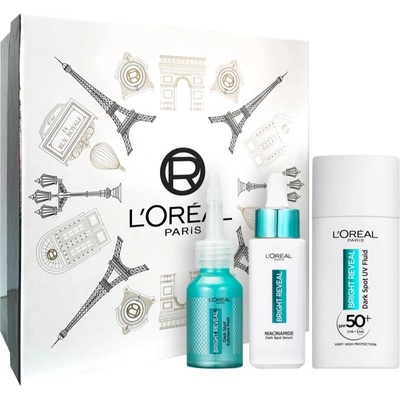 L’Oréal Paris Maison L'Oréal Paris L’Oréal Paris Bright Reveal sérum proti pigmentovým škvrnám 30 ml + L’Oréal Paris Bright Reveal exfoliačné peelingové sérum proti pigmentovým škvrnám 25 ml + L’Oréal