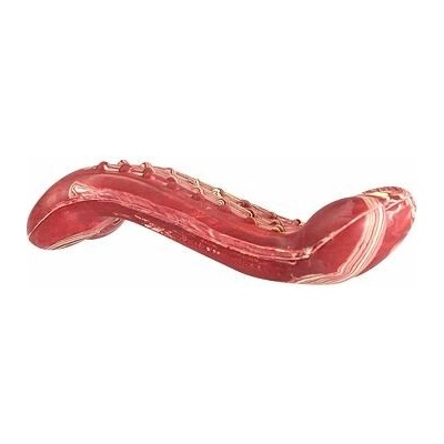 HipHop Antibakteriální dentální kost s vůní slaniny přírodní guma 16,5 cm pro psy do 35 kg