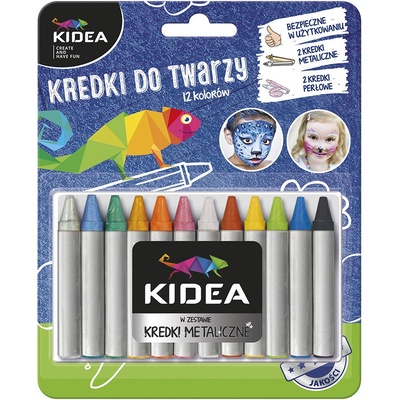 Farbičky na tvár 12 ks