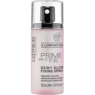 Catrice Prime & Fine Illuminating Dewy Glow Fixing Spray - Озаряващ фиксиращ спрей 50мл
