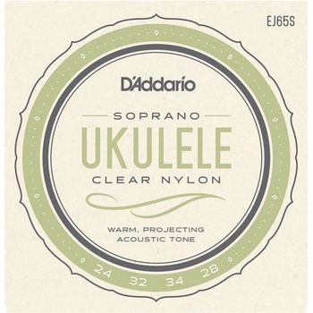 D'Addario EJ65S Струни за сопрано укулеле (EJ65S)