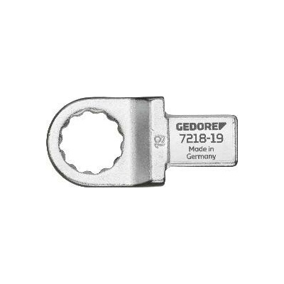 Gedore očkový klíč 14 x 18 čtyřhran 17 mm 7218-17